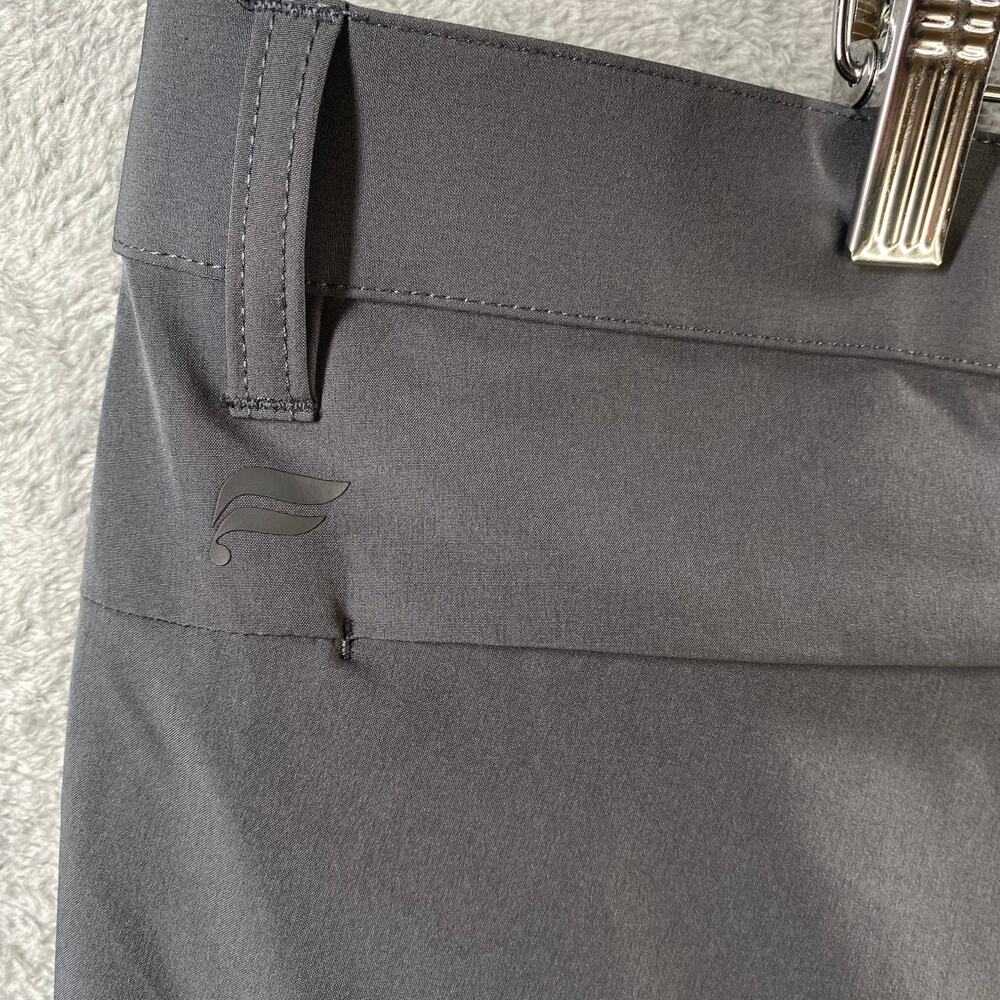 Euc Fabletics The Only Pant Gray Tech Chinos 42x32 - image 8